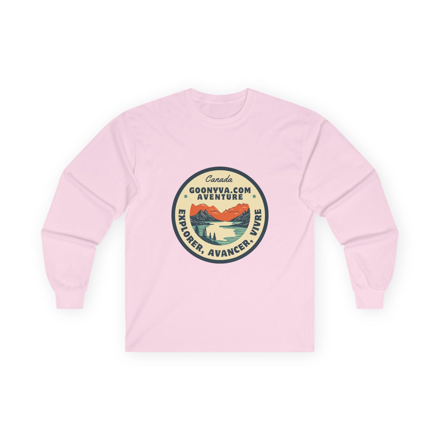 T-shirt Aventure Unisexe à Manches Longues Chemise de voyage Vêtement pour les passionnés de plein air Cadeau des Fêtes Vêtement décontracté