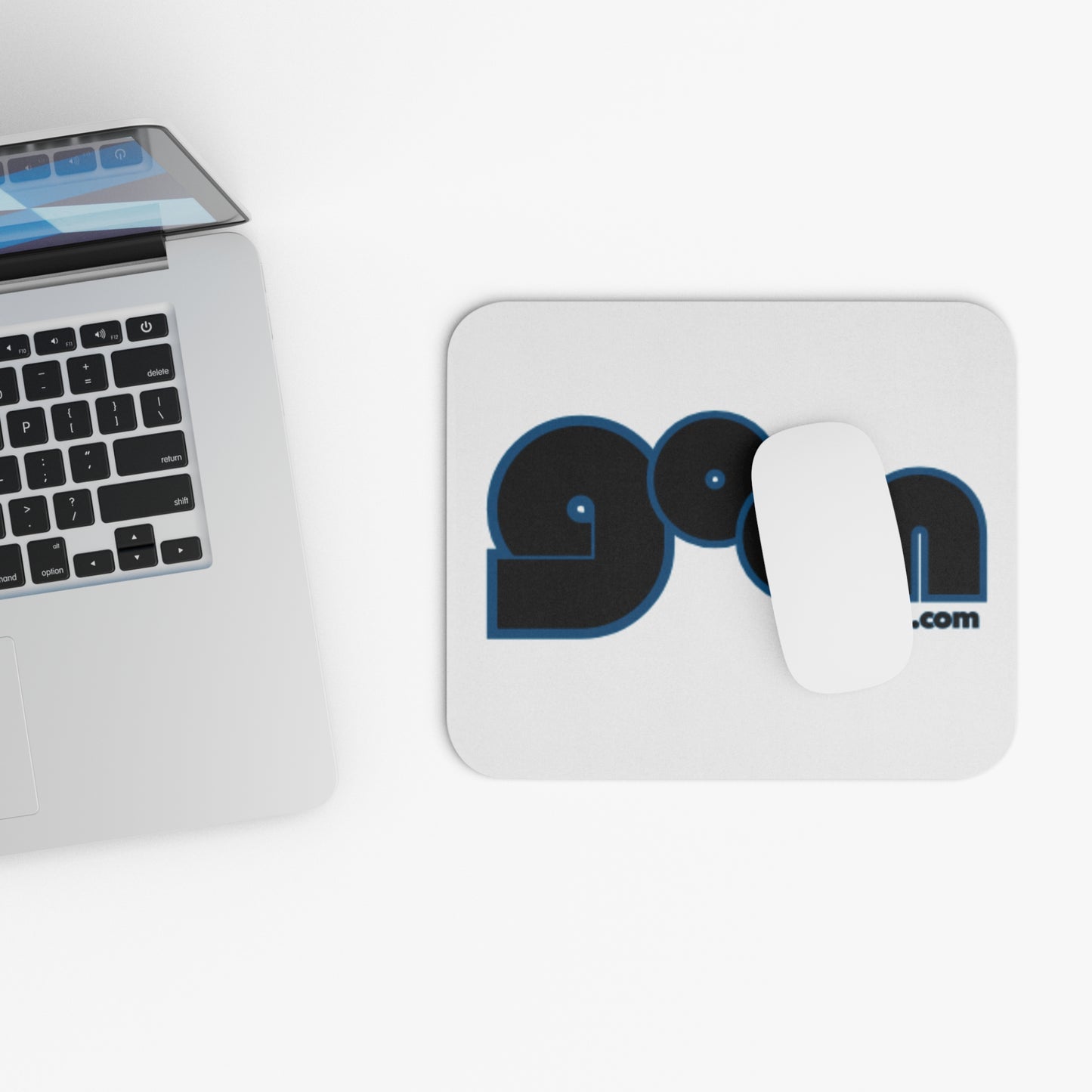 Tapis de Souris avec logo "Goon" Accessoire de jeu Décoration de bureau Cadeau pour geek Tapis d'ordinateur unique Poste de travail stylé