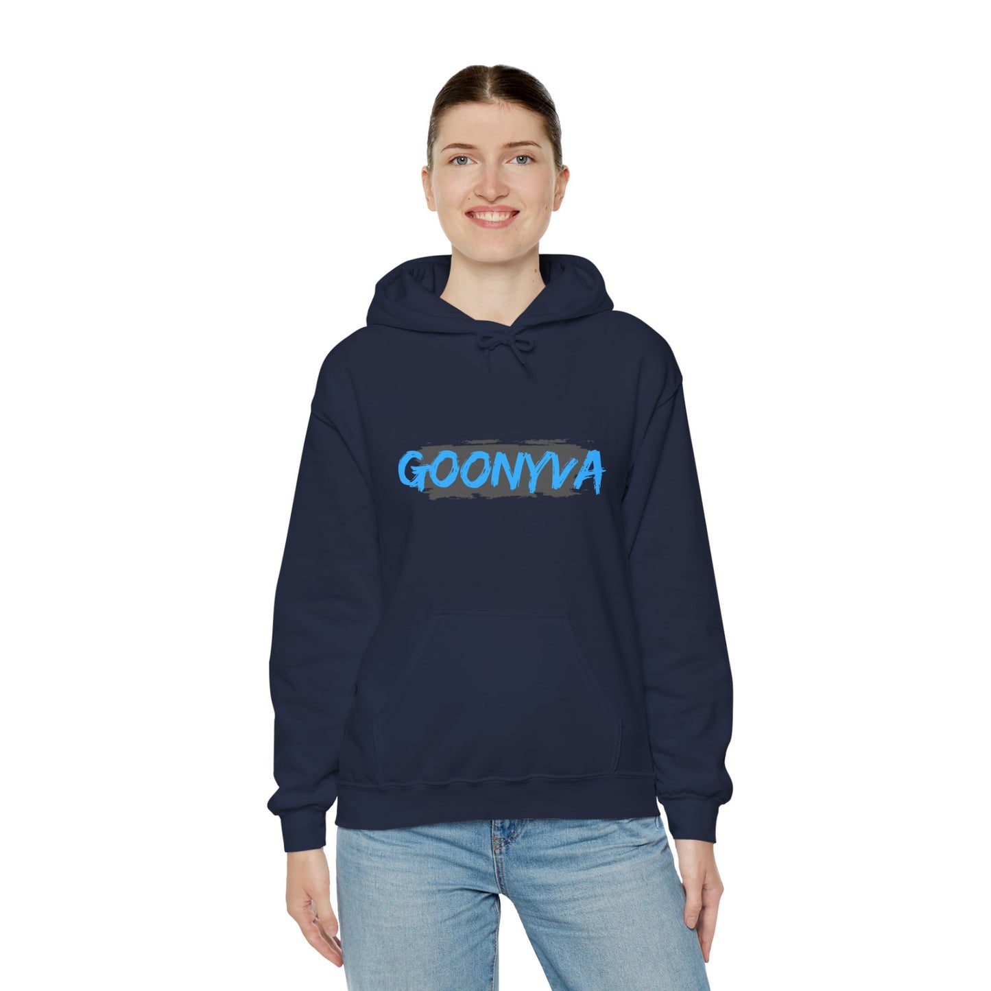 GOONYVA Hoodie à capuche unisexe en mélange épais, confortable pour toutes les occasions, tenue décontractée, cadeau pour amis, confortablee