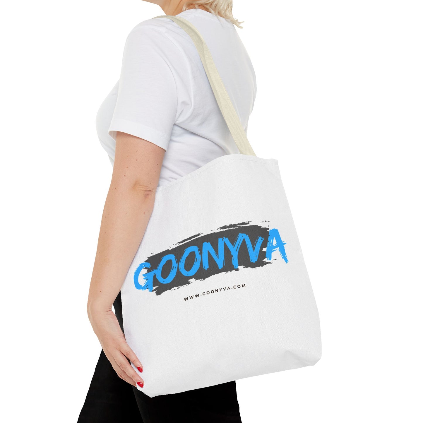 Sac Fourre-Tout Élégant avec Design GOONYVA, Sac Fourre-Tout Quotidien, Sac d'Épicerie Personnalisable, Sac de Transport Tendance, Cadeau pour les Mamans.