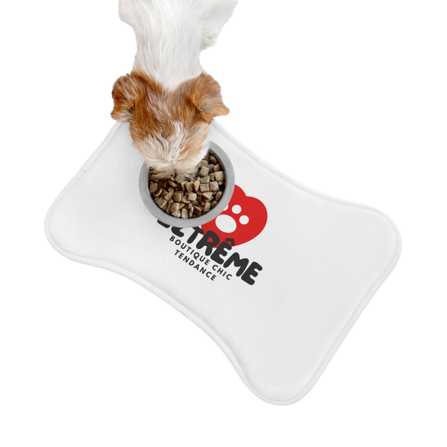 Tapis d'alimentation élégants pour animaux de compagnie pour intérieurs chics | Tapis pour gamelles de chien, Accessoires d'alimentation pour chat, Décoration pour animaux, Produits modernes pour animaux.