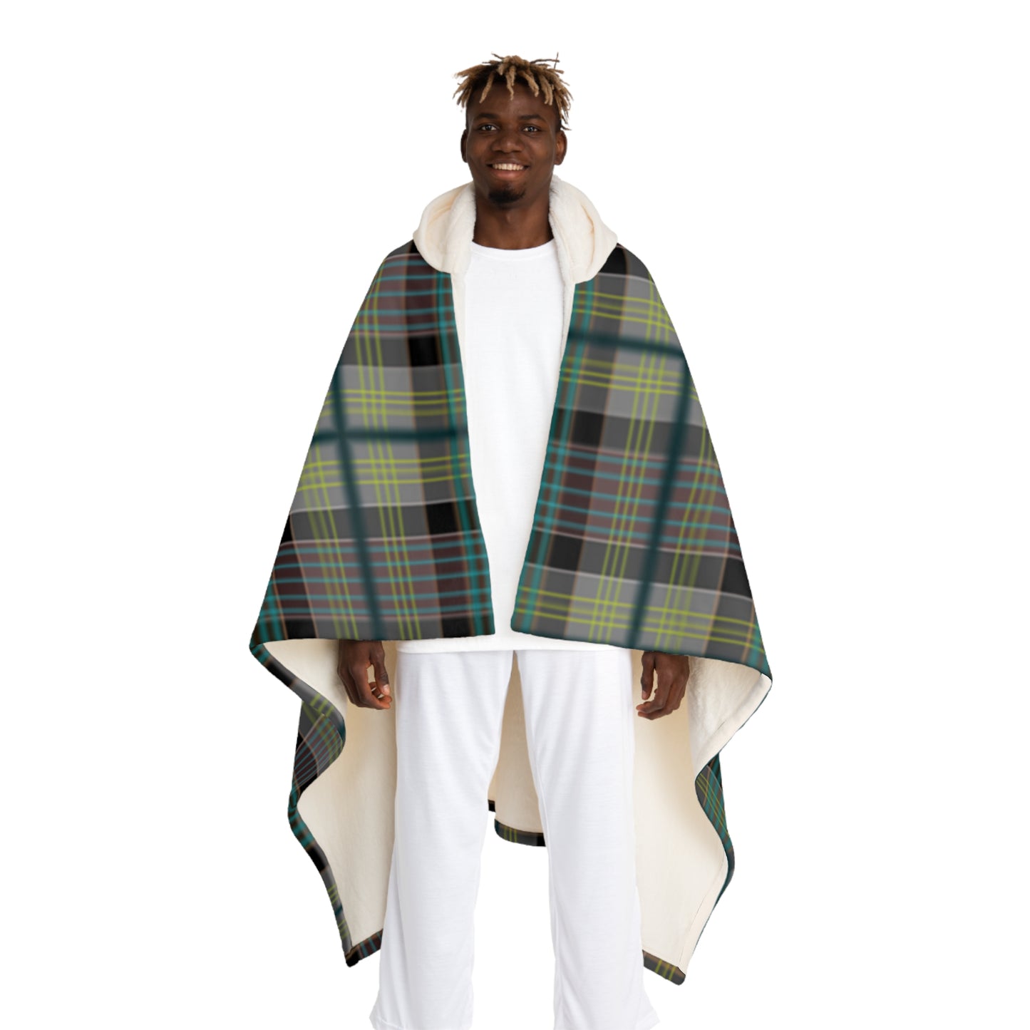 Couverture Douillette à Carreaux "Plaid" Parfaite pour la détente Idéale pour les soirées cinéma Compagnon de camping Cadeaux pour les amis Décoration intérieure Chaude et confortable