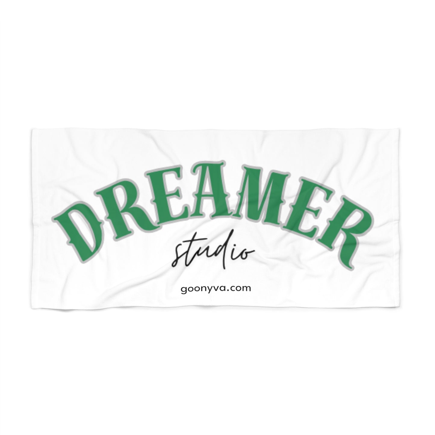 Serviette de plage "Dreamer" L'esprit de liberté Parfaite pour l'été Idéale pour les fêtes à la piscine et les escapades à la plage Cadeau pour les rêveurs Essentiel pour la relaxation