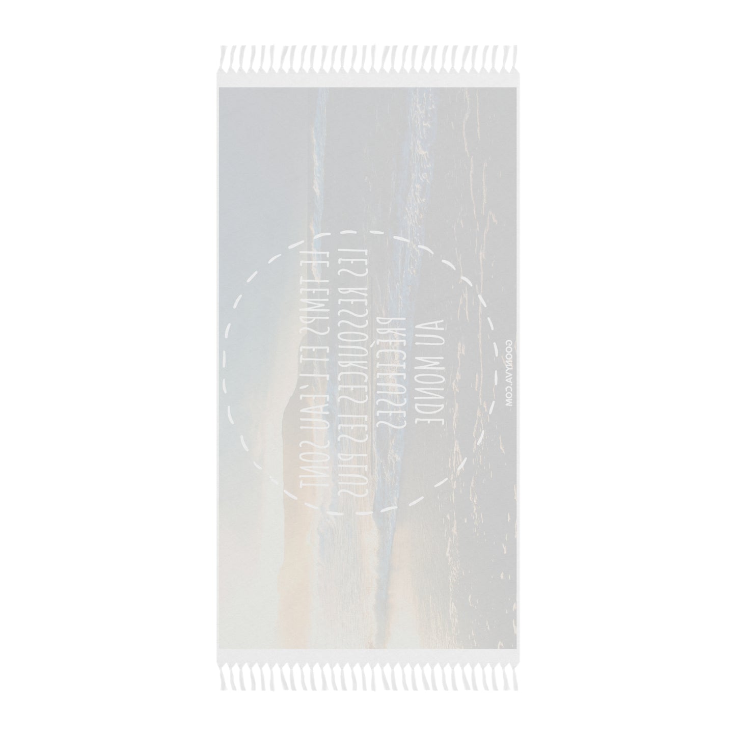 Serviette de plage Boho - Ambiance bord de mer décontractée, parfaite pour le plaisir estival, les journées à la plage, les fêtes au bord de la piscine, les voyages et la décoration bohème.