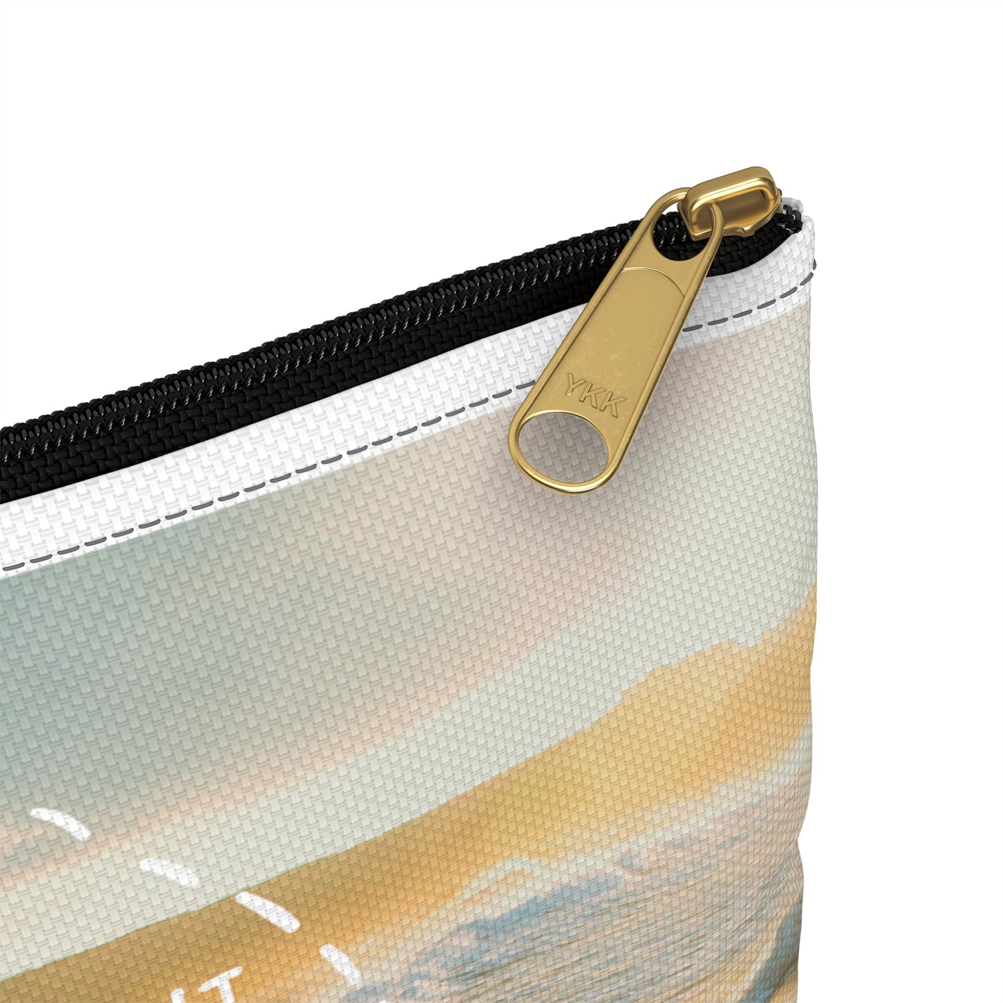 Pochette à accessoires thème plage Trousse de maquillage de voyage Organisateur inspiré de l'océan Cadeau pour le Jour de la Terre Décoration côtière