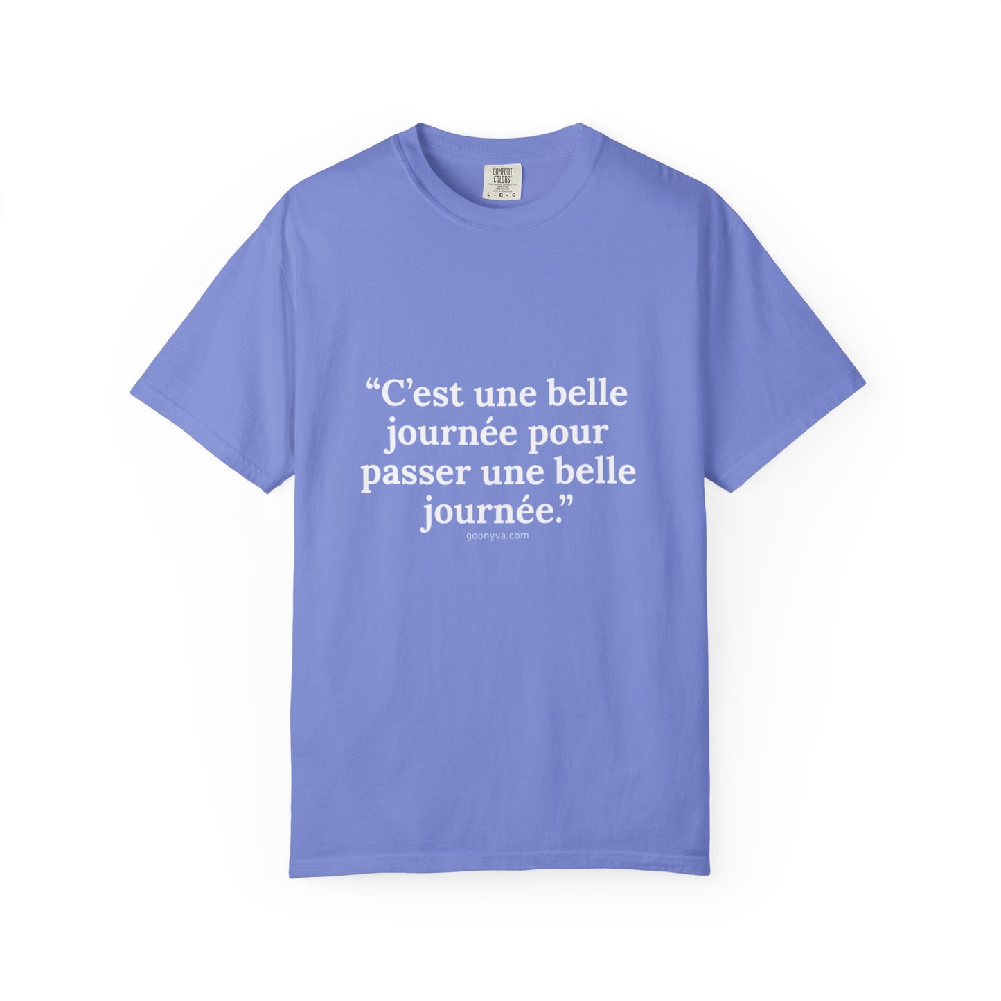 T-shirt Teint à la Perfection, Style Décontracté, Mode Unisexe, Confort Absolu, Idéal pour Offrir (Homme/Femme), L'Essentiel du Quotidien