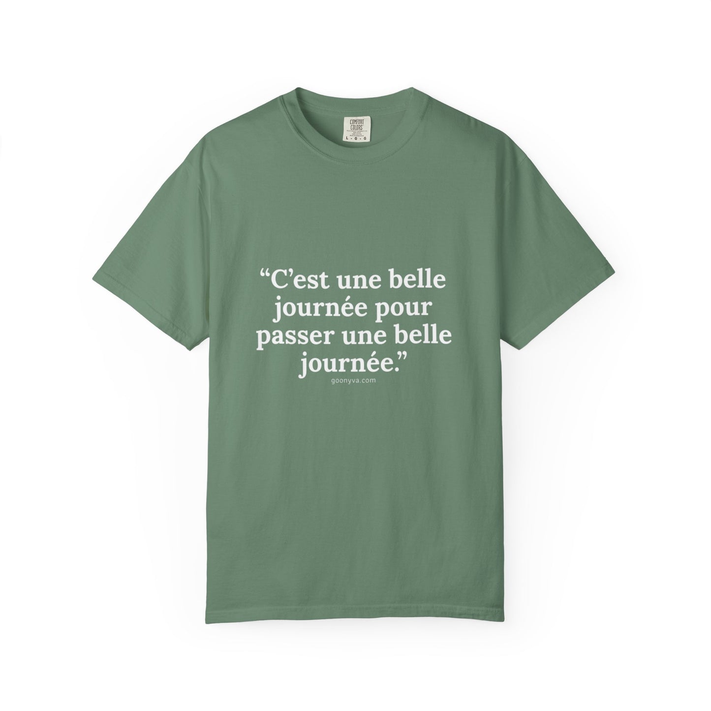 T-shirt Teint à la Perfection, Style Décontracté, Mode Unisexe, Confort Absolu, Idéal pour Offrir (Homme/Femme), L'Essentiel du Quotidien