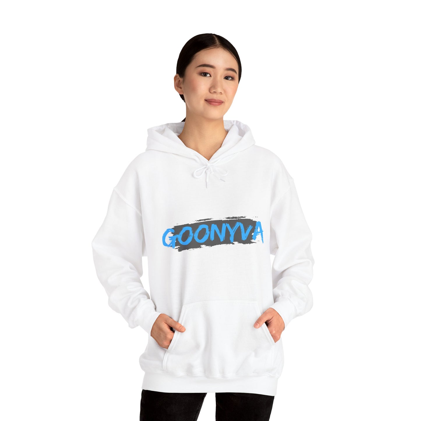 GOONYVA Hoodie à capuche unisexe en mélange épais, confortable pour toutes les occasions, tenue décontractée, cadeau pour amis, confortablee