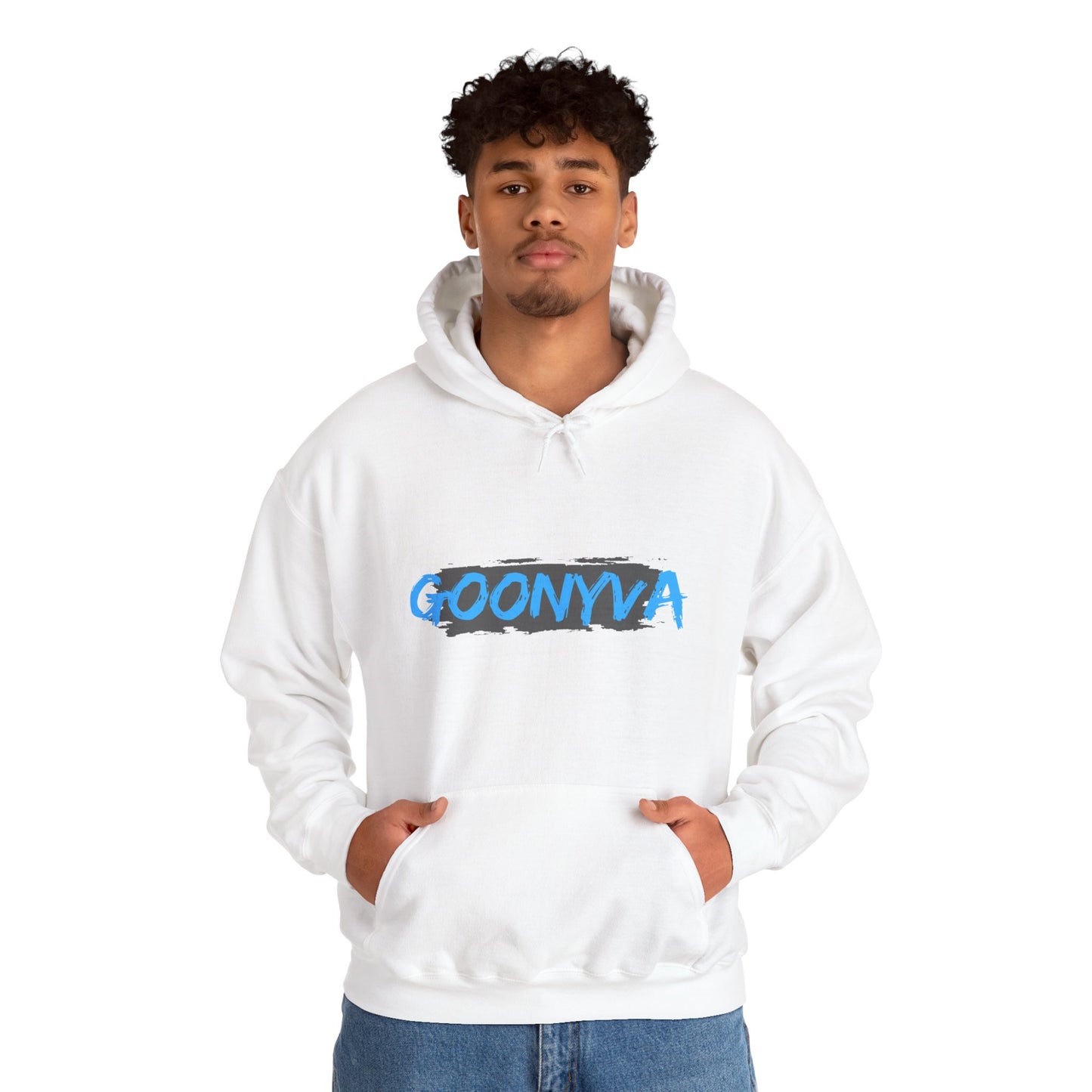 GOONYVA Hoodie à capuche unisexe en mélange épais, confortable pour toutes les occasions, tenue décontractée, cadeau pour amis, confortablee