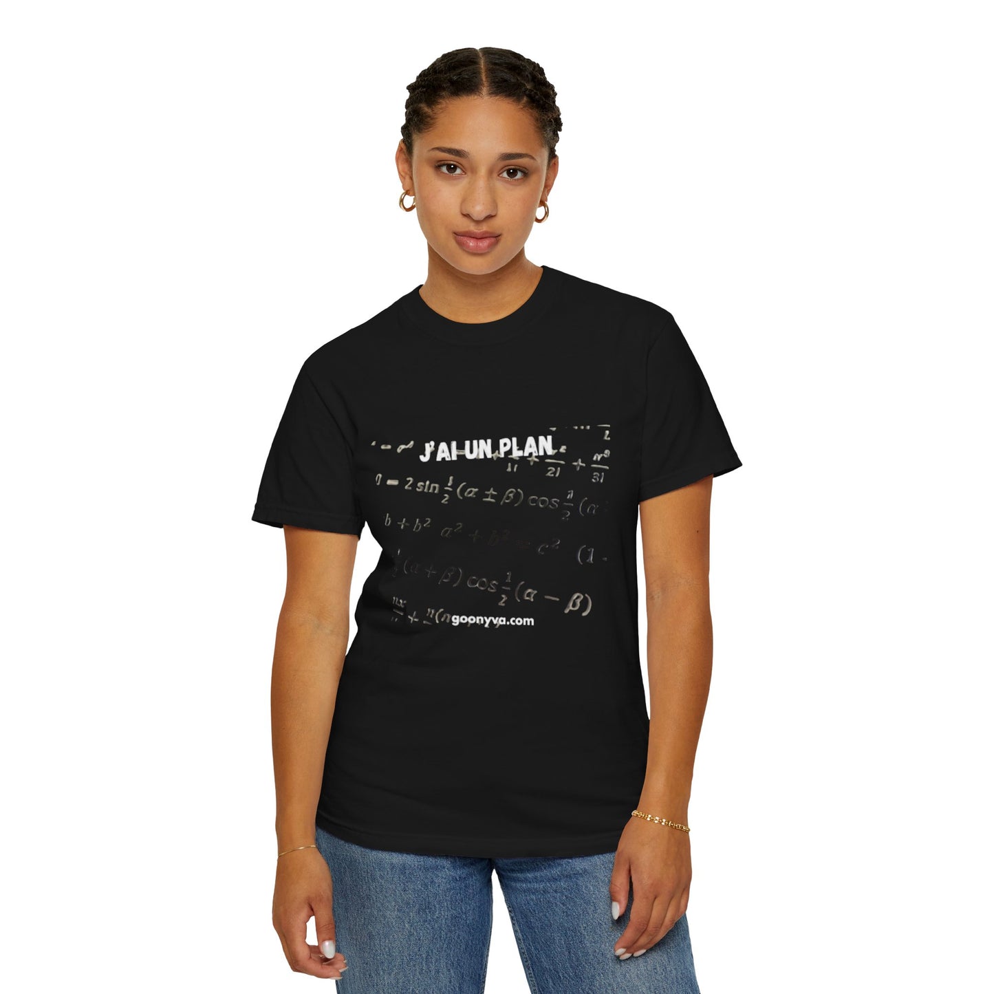 T-shirt Unisexe "Citation Française" T-shirt décontracté T-shirt graphique unisexe Cadeau pour elle ou lui Style vintage Vêtement de tous les jours Cadeau d'anniversaire