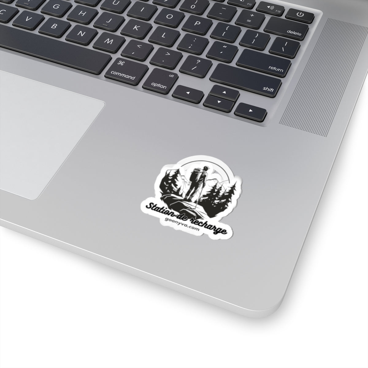 Adventure Nature Kiss-Cut Stickers, Outdoor Enthusiast Decor, Laptop Stickers, Travel Accessories, Hiking Gifts