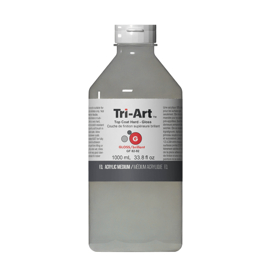Tri-Art Mediums - Top Coat Hard Gloss