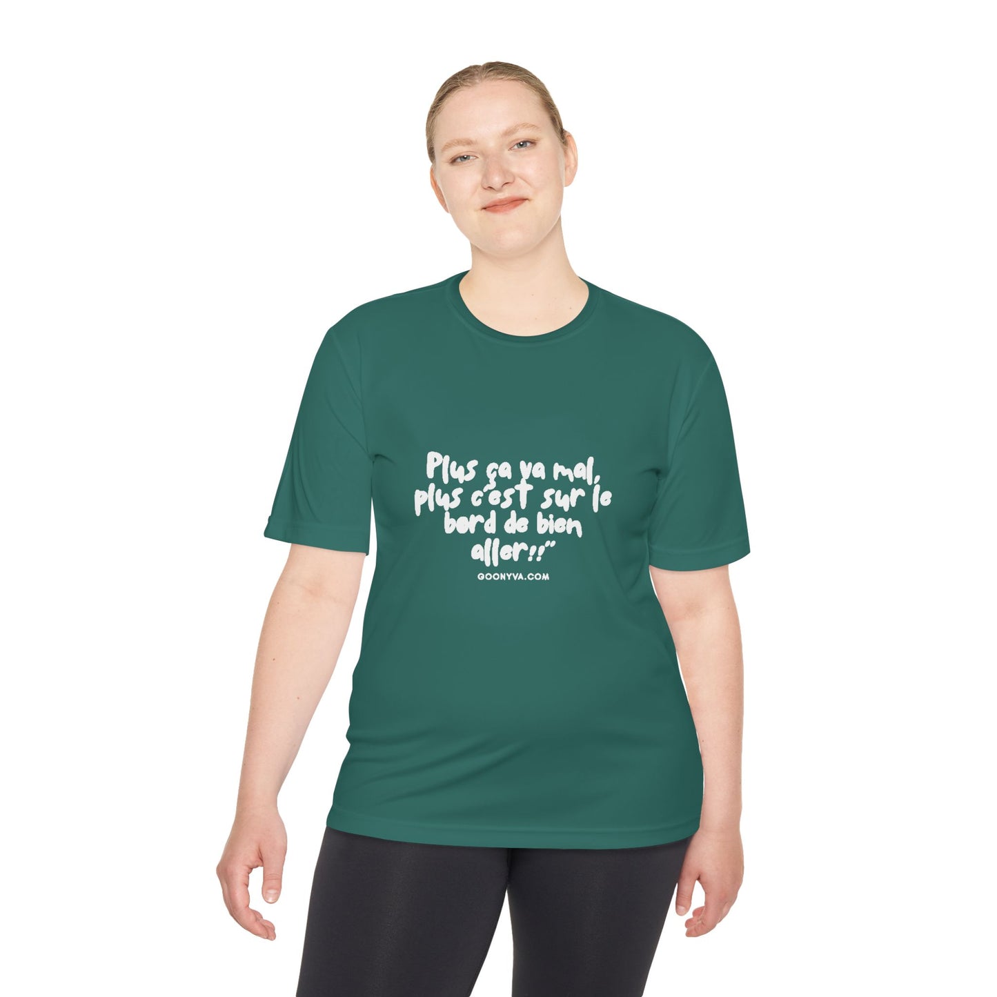 T-shirt Anti-Transpiration Unisexe, Idéal pour l'Entraînement Motivationnel. Vêtement de Sport Mixte et Cadeau Fitness Parfait. Le T-shirt Décontracté pour la Salle de Sport. Option 3 (Pour des listes ou des mots-clés)