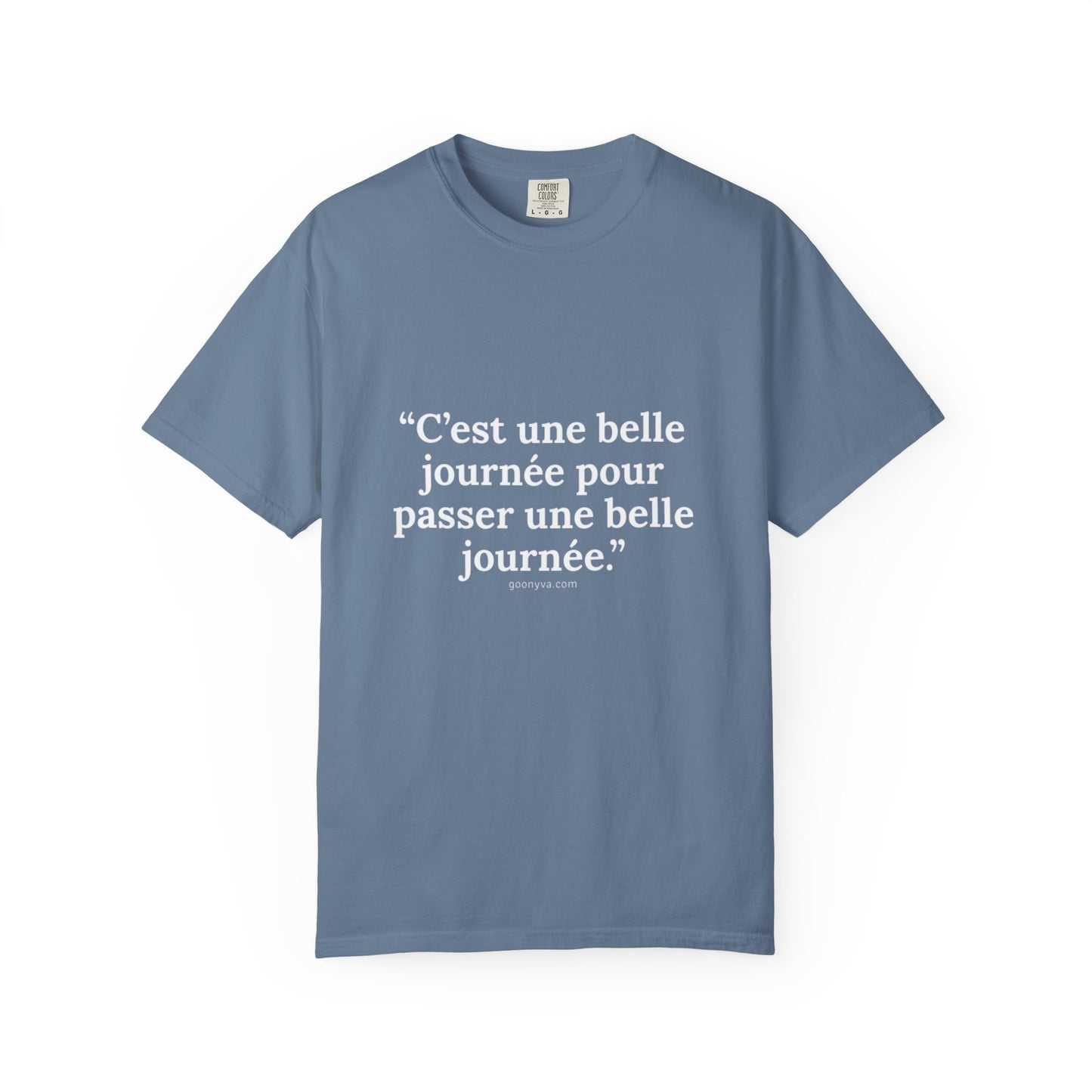 T-shirt Teint à la Perfection, Style Décontracté, Mode Unisexe, Confort Absolu, Idéal pour Offrir (Homme/Femme), L'Essentiel du Quotidien
