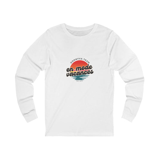 T-shirt Unisexe à Manches Longues T-shirt décontracté pour les vacances  Cadeau pour les amoureux du voyage  Tenue d'été  Haut élégant pour la superposition