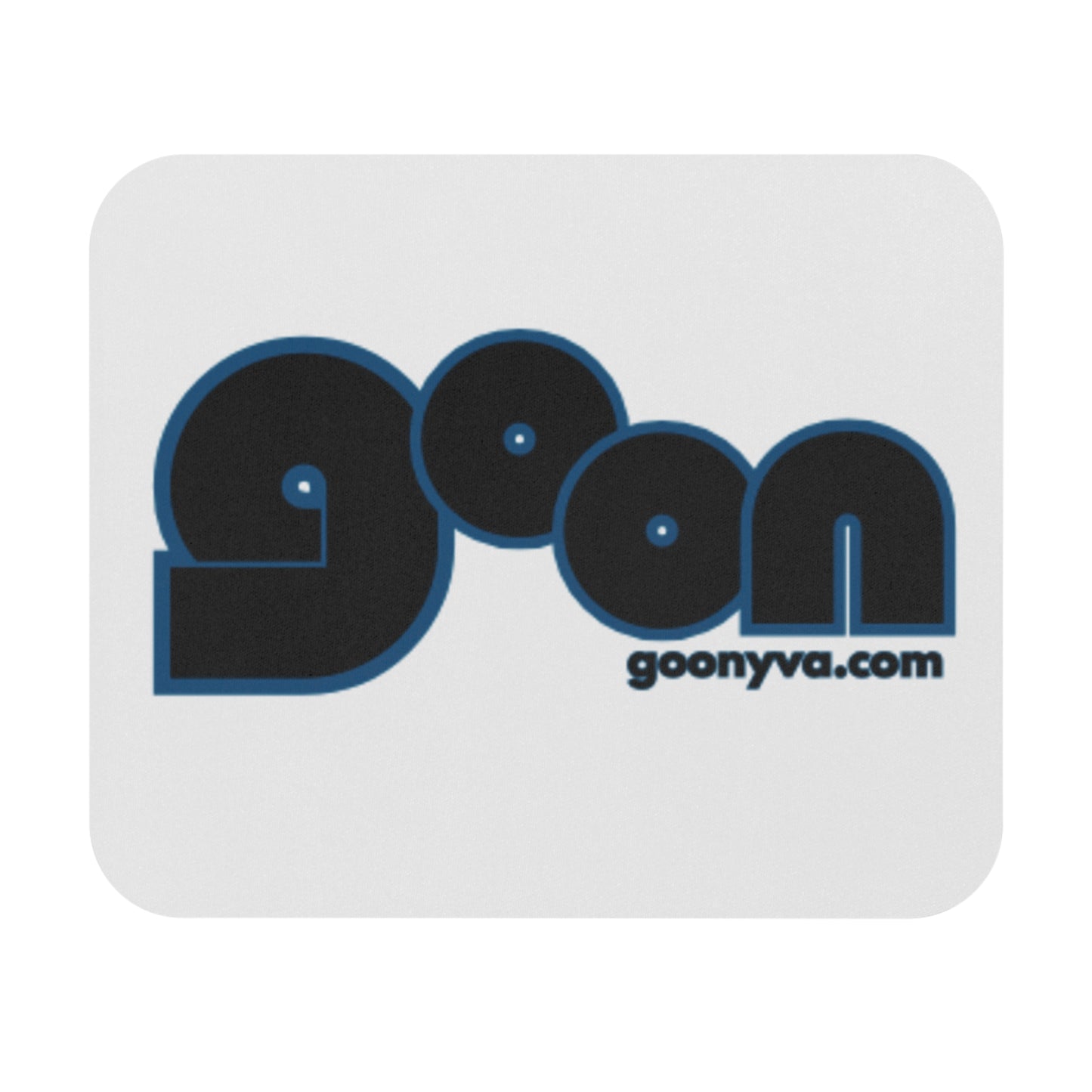 Tapis de Souris avec logo "Goon" Accessoire de jeu Décoration de bureau Cadeau pour geek Tapis d'ordinateur unique Poste de travail stylé