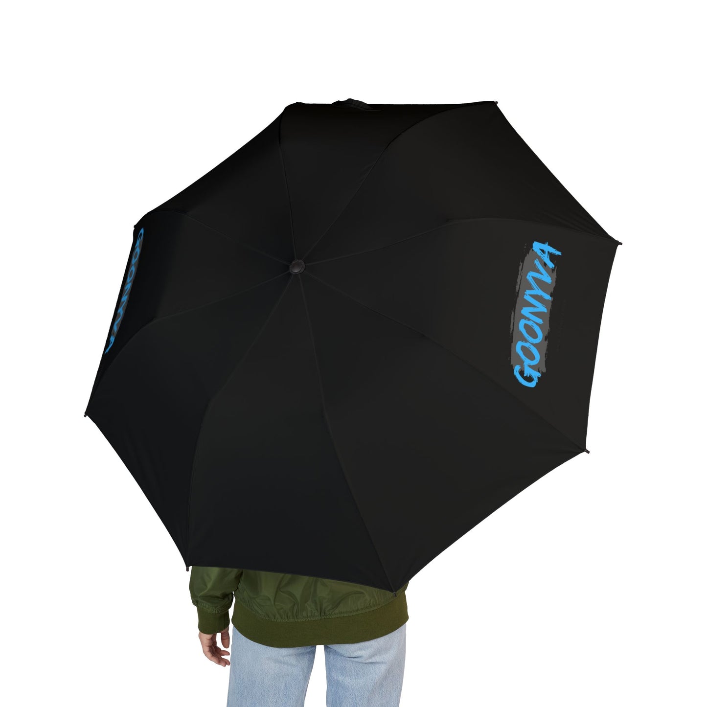 Parapluie Pliable Élégant avec Motif Cool Équipement de pluie portable Accessoire de voyage stylé Parfait pour les cadeaux Idéal pour les événements en plein air