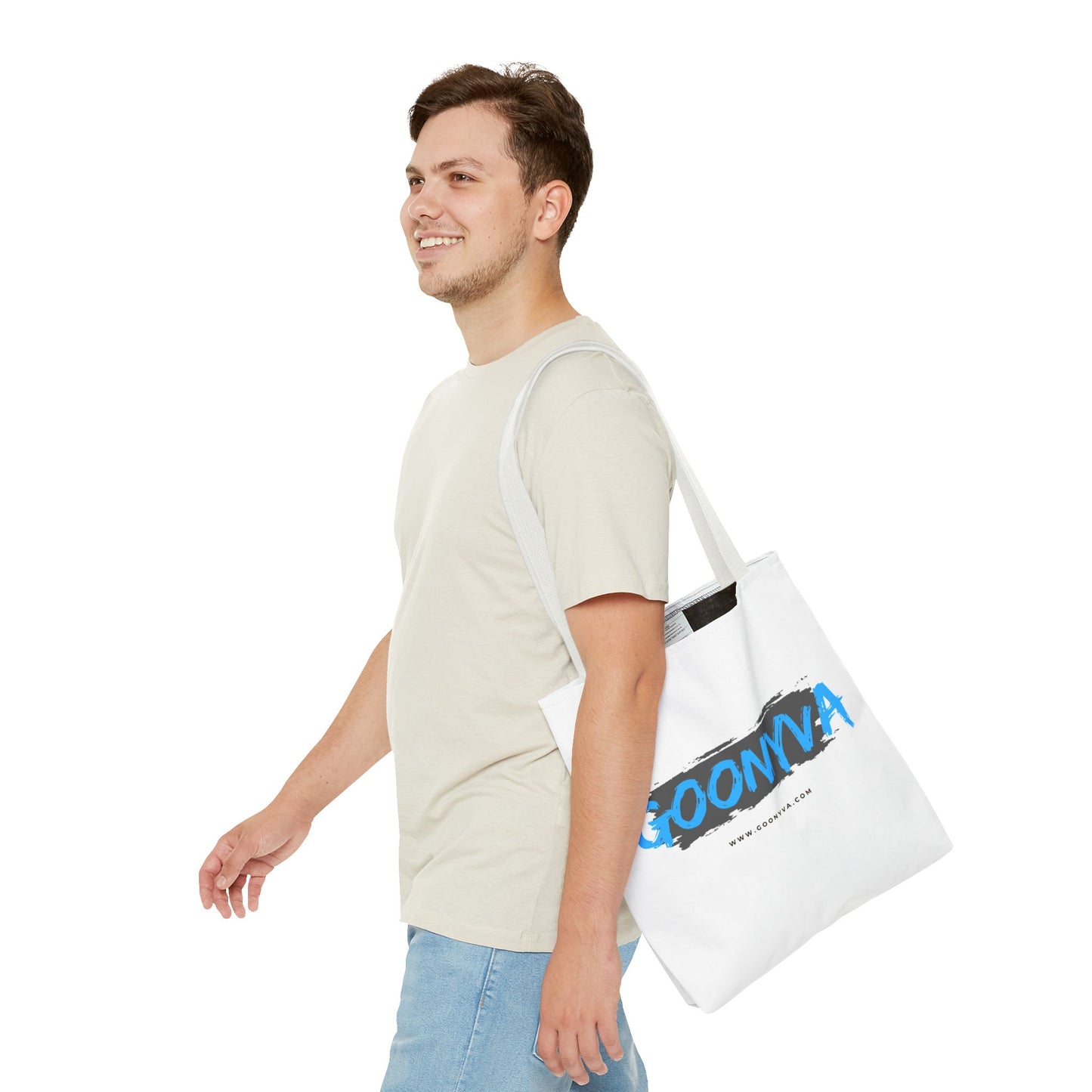 Sac Fourre-Tout Élégant avec Design GOONYVA, Sac Fourre-Tout Quotidien, Sac d'Épicerie Personnalisable, Sac de Transport Tendance, Cadeau pour les Mamans.