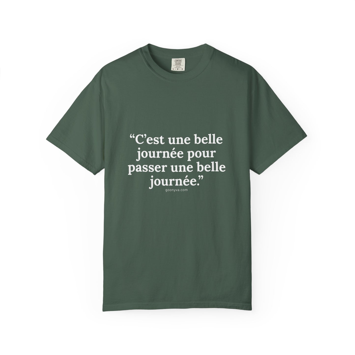 T-shirt Teint à la Perfection, Style Décontracté, Mode Unisexe, Confort Absolu, Idéal pour Offrir (Homme/Femme), L'Essentiel du Quotidien