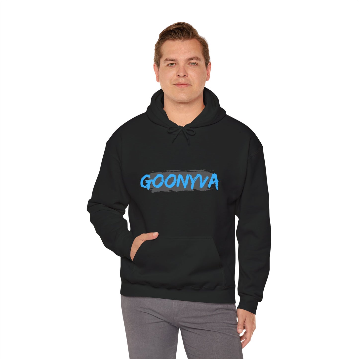 GOONYVA Hoodie à capuche unisexe en mélange épais, confortable pour toutes les occasions, tenue décontractée, cadeau pour amis, confortablee