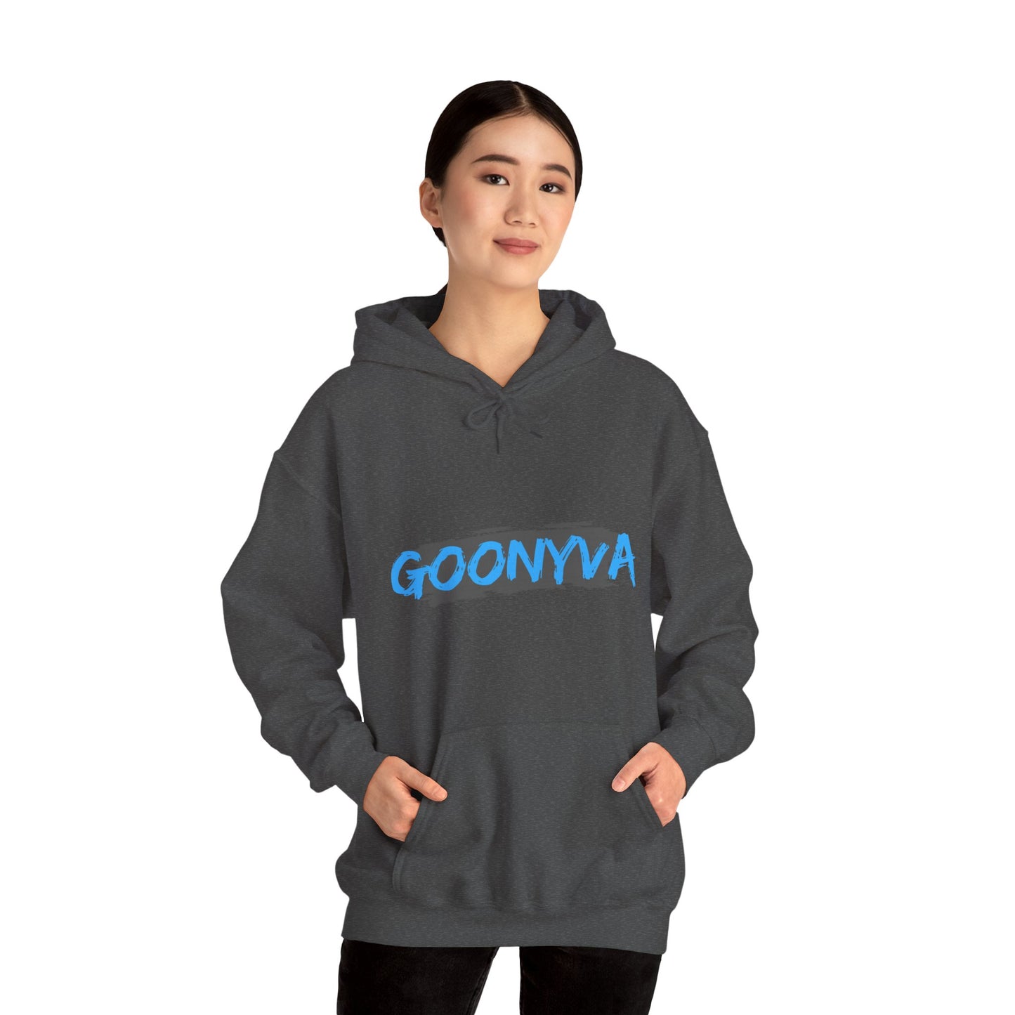 GOONYVA Hoodie à capuche unisexe en mélange épais, confortable pour toutes les occasions, tenue décontractée, cadeau pour amis, confortablee