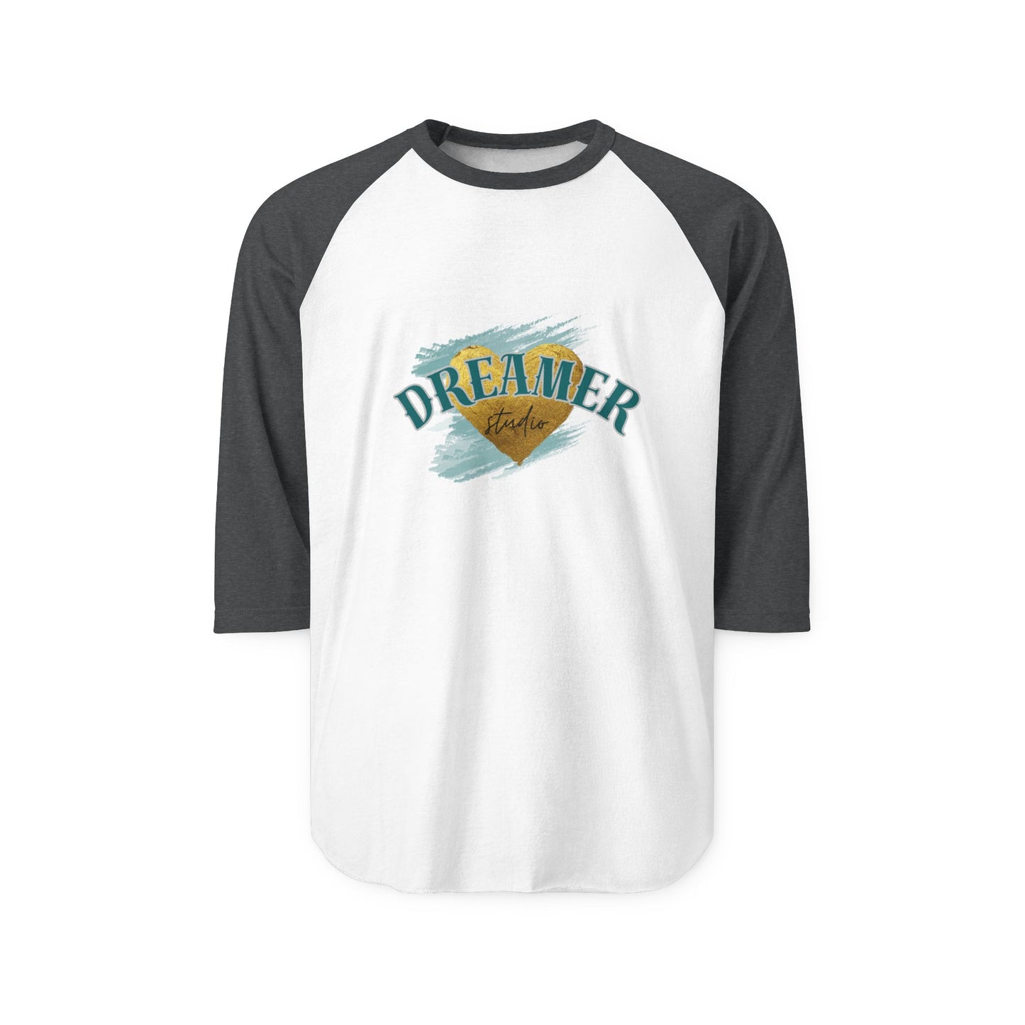 T-shirt Raglan Unisexe "Dreamer" à Manches Trois-Quarts T-shirt décontracté Haut inspirant Cadeau pour les rêveurs Vêtement de tous les jours T-shirt de motivation