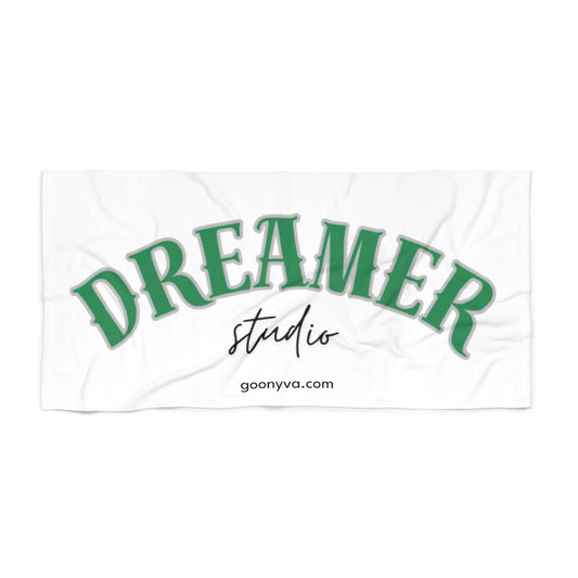 Serviette de plage "Dreamer" L'esprit de liberté  Parfaite pour l'été  Idéale pour les fêtes à la piscine et les escapades à la plage  Cadeau pour les rêveurs  Essentiel pour la relaxation