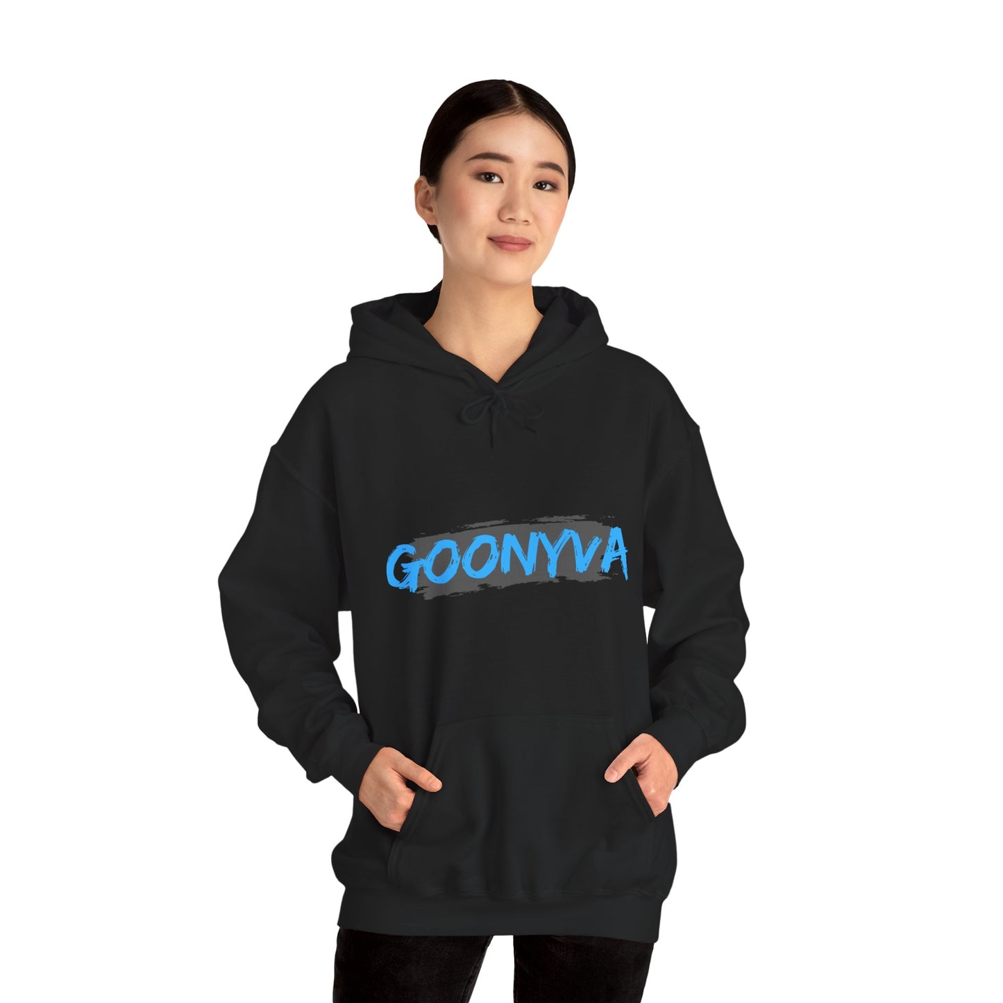 GOONYVA Hoodie à capuche unisexe en mélange épais, confortable pour toutes les occasions, tenue décontractée, cadeau pour amis, confortablee