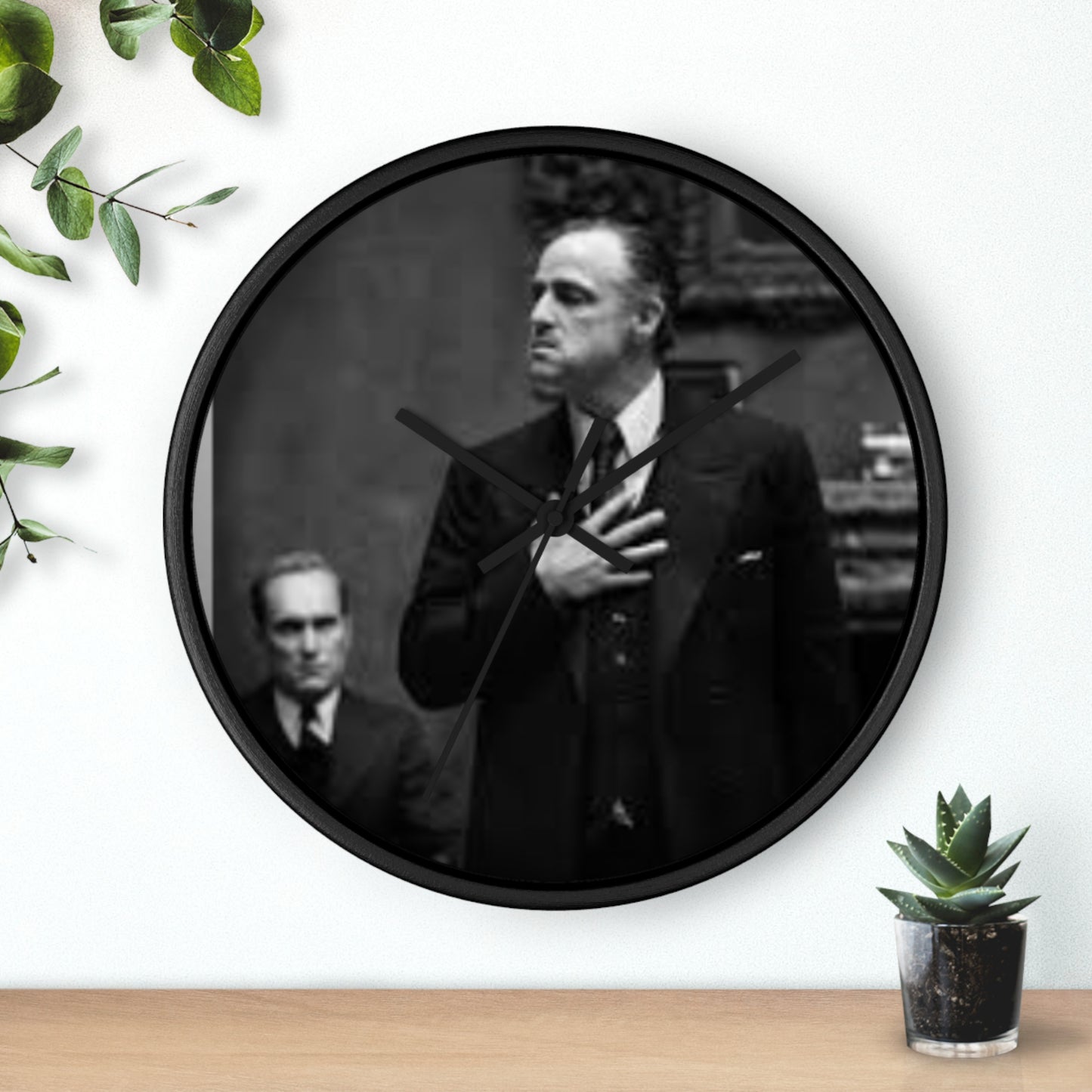 Horloge Murale Inspirante avec Citation Française : Décoration Motivante pour la Maison, Horloge de Bureau Stylée, Cadeau Unique pour Elle, Ambiance Positive.