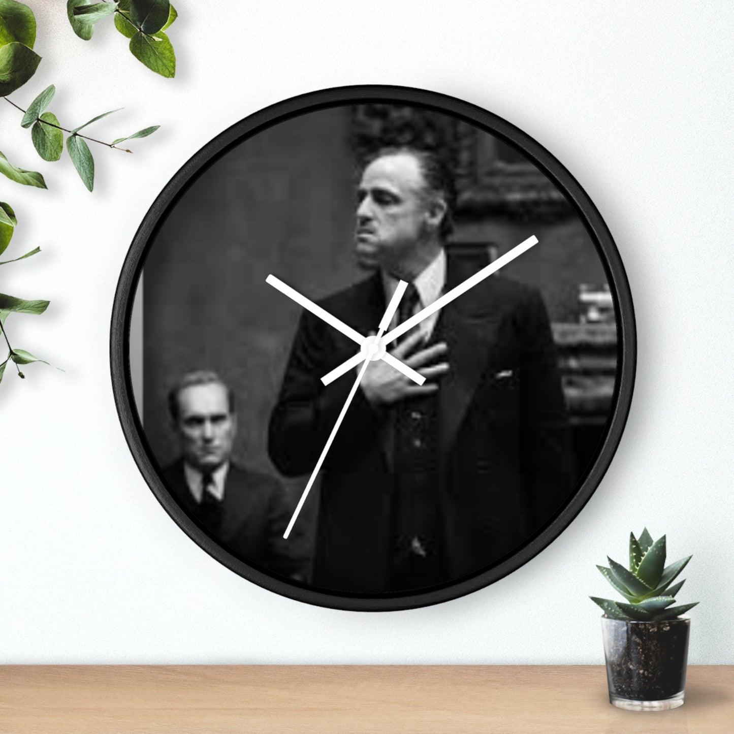 Horloge Murale Inspirante avec Citation Française : Décoration Motivante pour la Maison, Horloge de Bureau Stylée, Cadeau Unique pour Elle, Ambiance Positive.