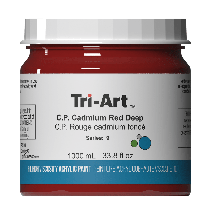 Tri-Art High Viscosity - C.P. Cadmium Red Deep