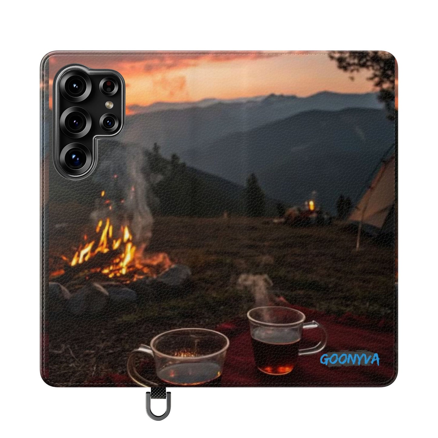 Étuis à Rabat pour Téléphone "Inspiration Nature" Étui portefeuille protecteur  Thème feu de camp  Accessoire stylé pour l'extérieur  Cadeau parfait pour [...]