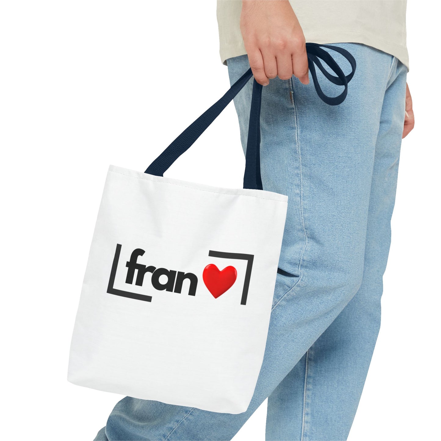 Sac Fourre-Tout Personnalisé avec Motif Cœur | Accessoire de Mode Personnalisé, Cadeau pour Elle, Chic Décontracté, Usage Quotidien, Écologique.