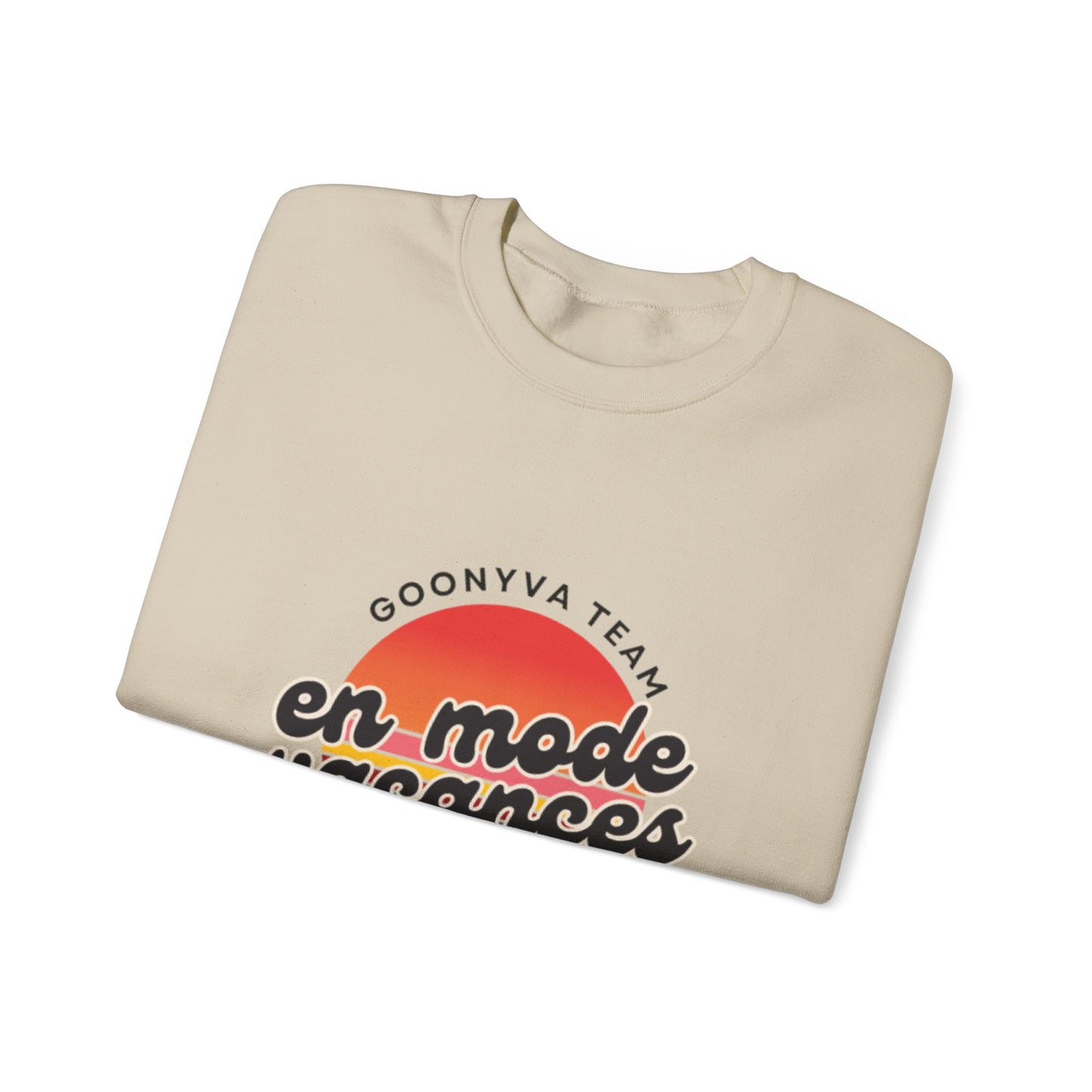 Chandail Col Rond "Chill Vibes" Pour les journées décontractées  Idéal pour la détente douillette  Parfait pour le voyage  Cadeau pour les amis  Style vacances