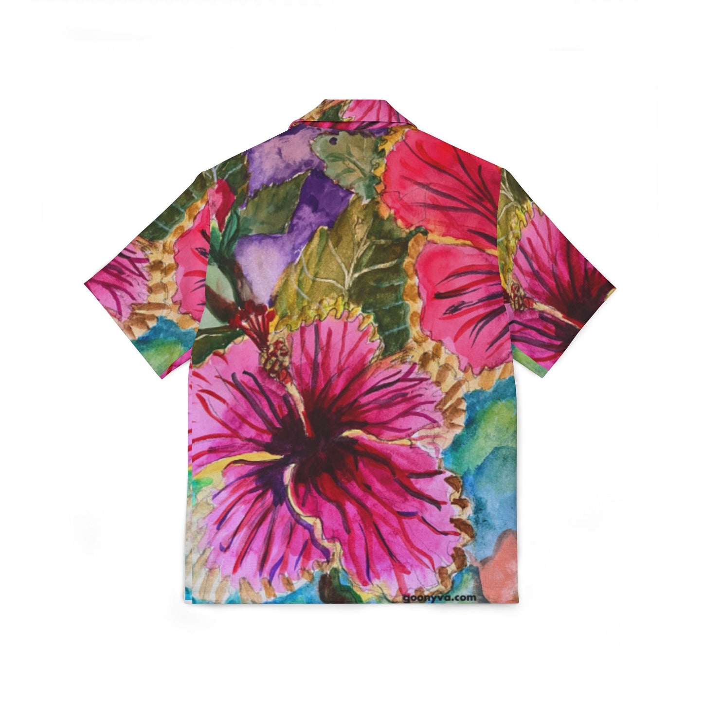 Vibrant Hawaiian Camp Shirt for Tropical Vibes, Beachwear for Men, Summer Outing Shirt, Vacation Style, Pool Party Essential, AOP [...]