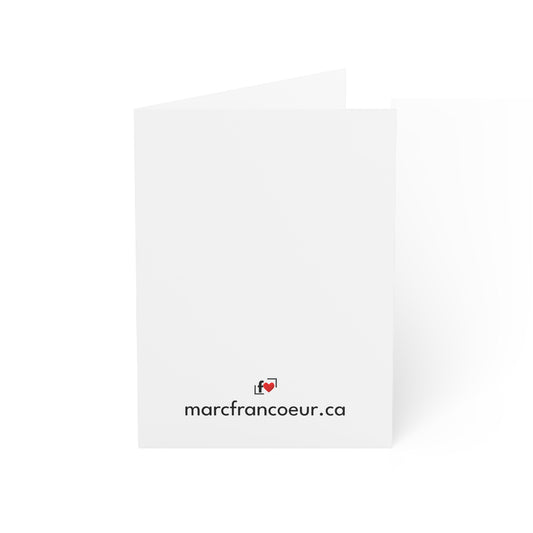 Ensemble de Cartes de Vœux Artistiques Motifs peints colorés de l'artiste Franco pour toutes les occasions  Cartes de correspondance  Cartes d'anniversaire  Cartes de remerciement  Cartes de fêtes