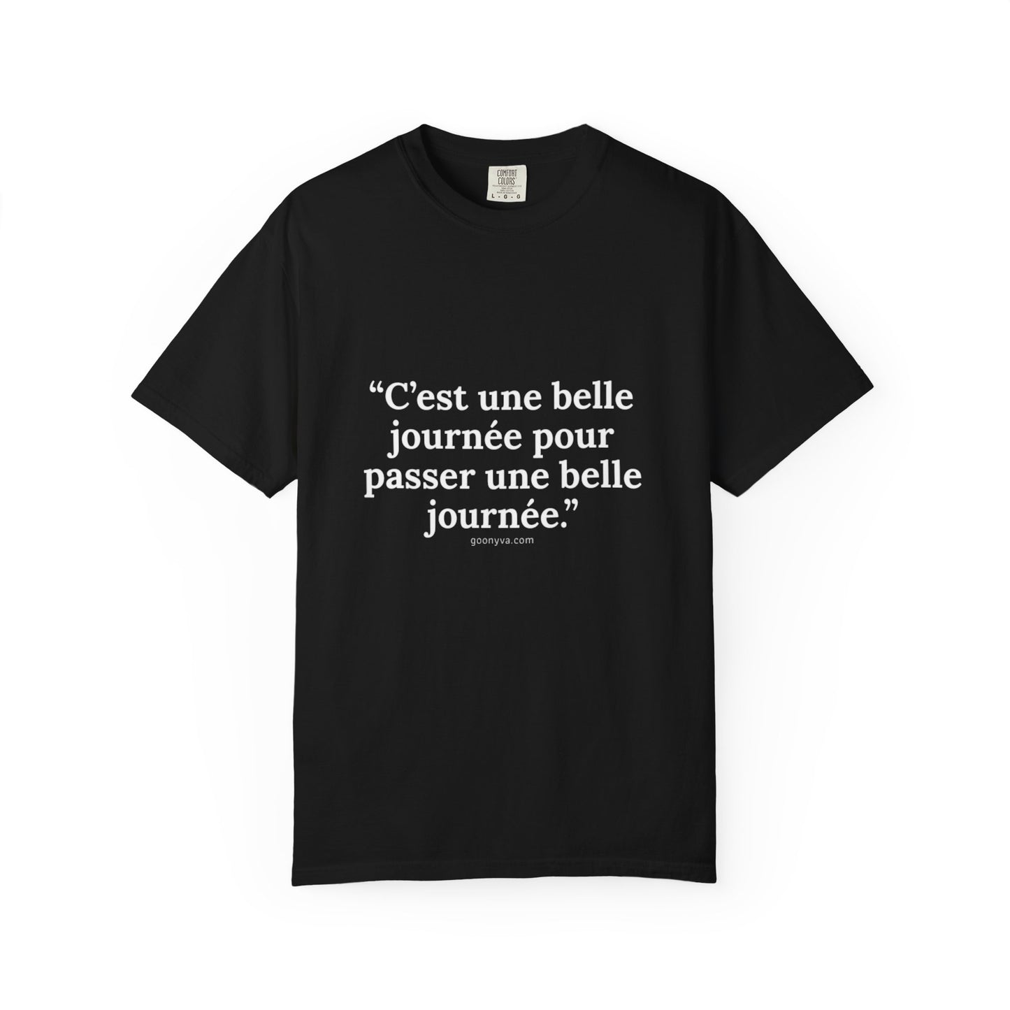 T-shirt Teint à la Perfection, Style Décontracté, Mode Unisexe, Confort Absolu, Idéal pour Offrir (Homme/Femme), L'Essentiel du Quotidien