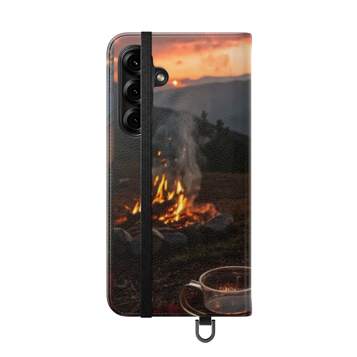 Étuis à Rabat pour Téléphone "Inspiration Nature" Étui portefeuille protecteur  Thème feu de camp  Accessoire stylé pour l'extérieur  Cadeau parfait pour [...]
