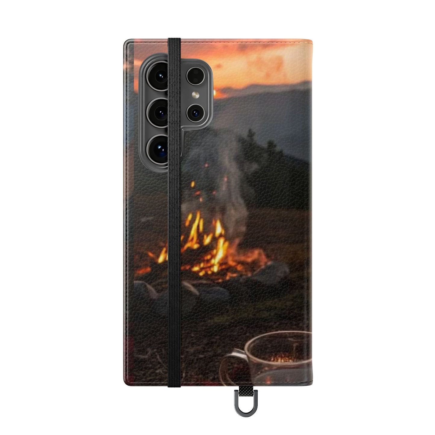 Étuis à Rabat pour Téléphone "Inspiration Nature" Étui portefeuille protecteur  Thème feu de camp  Accessoire stylé pour l'extérieur  Cadeau parfait pour [...]