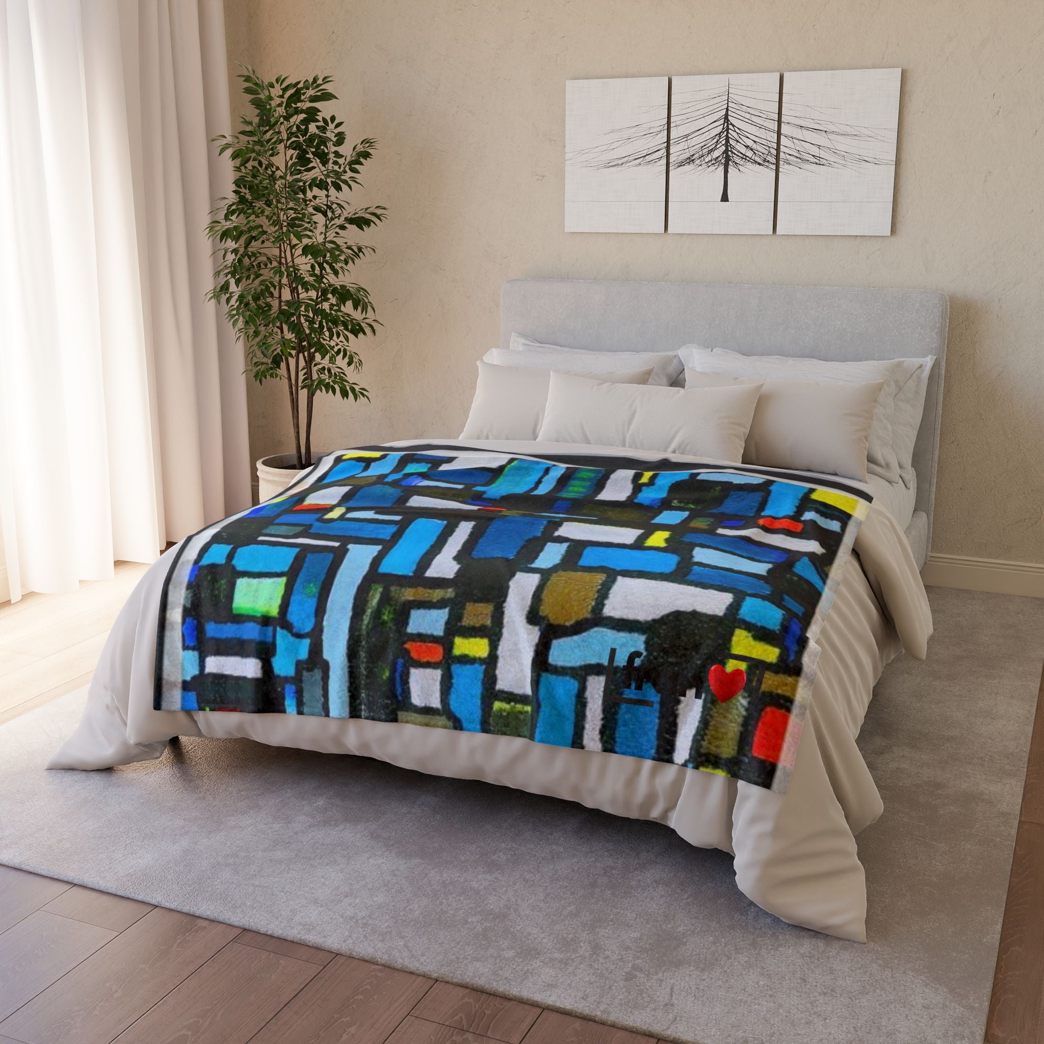 couverture décorative de l'oeuvre Plan de ville 838 de l'artiste peintre Marc Francoeur