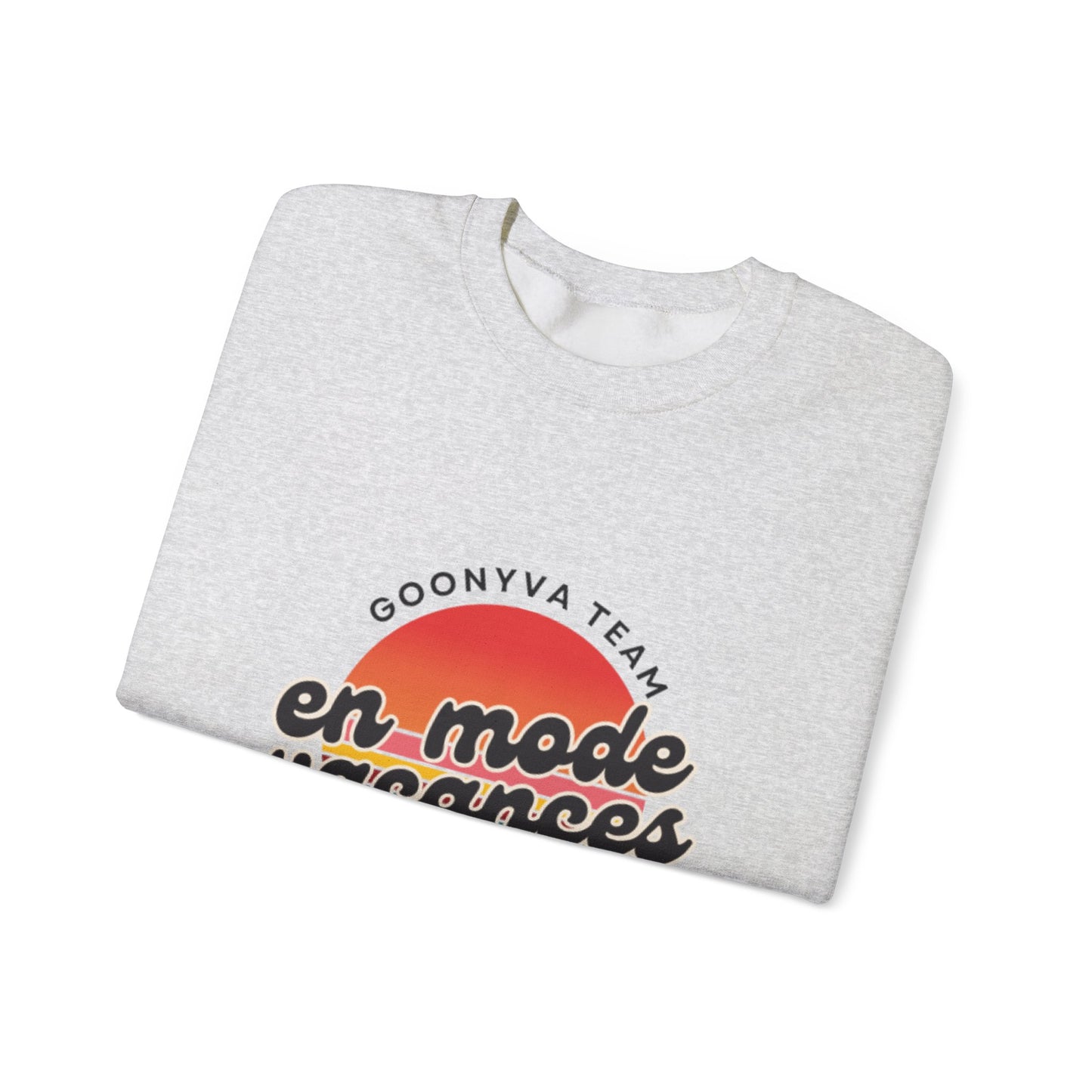 Chandail Col Rond "Chill Vibes" Pour les journées décontractées  Idéal pour la détente douillette  Parfait pour le voyage  Cadeau pour les amis  Style vacances