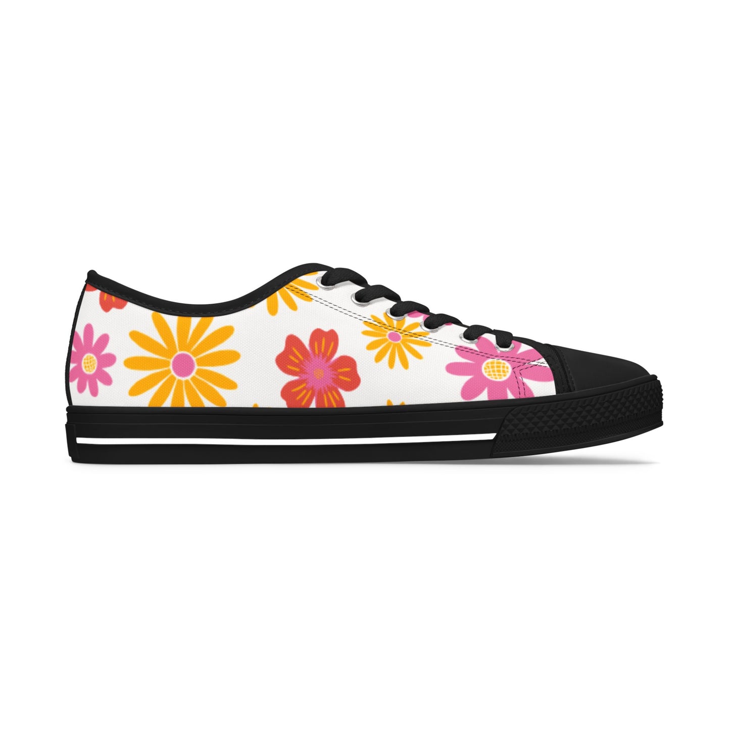Espadrilles basses fleuries pour femmes Espadrilles fleuries tendance  Chaussures de printemps confortables  Chaussures décontractées mignonnes pour femmes  Stylées [...]