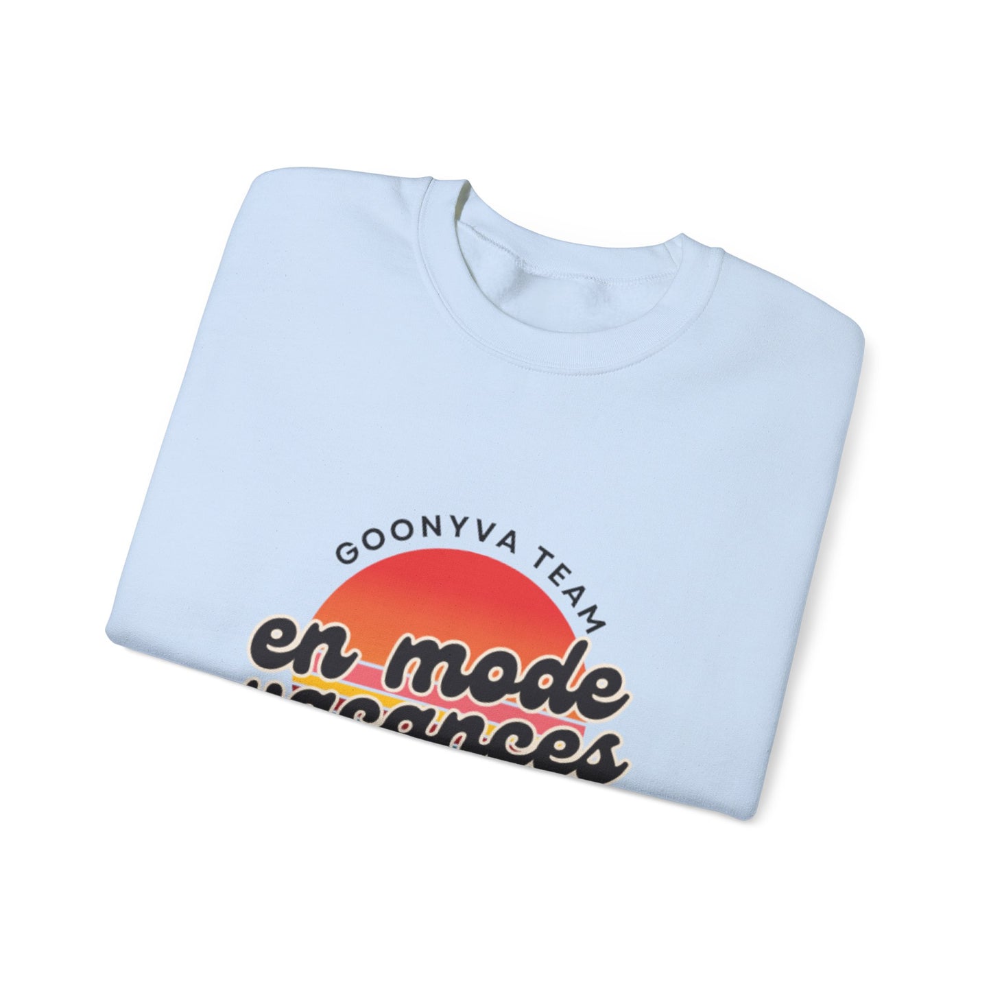 Chandail Col Rond "Chill Vibes" Pour les journées décontractées  Idéal pour la détente douillette  Parfait pour le voyage  Cadeau pour les amis  Style vacances