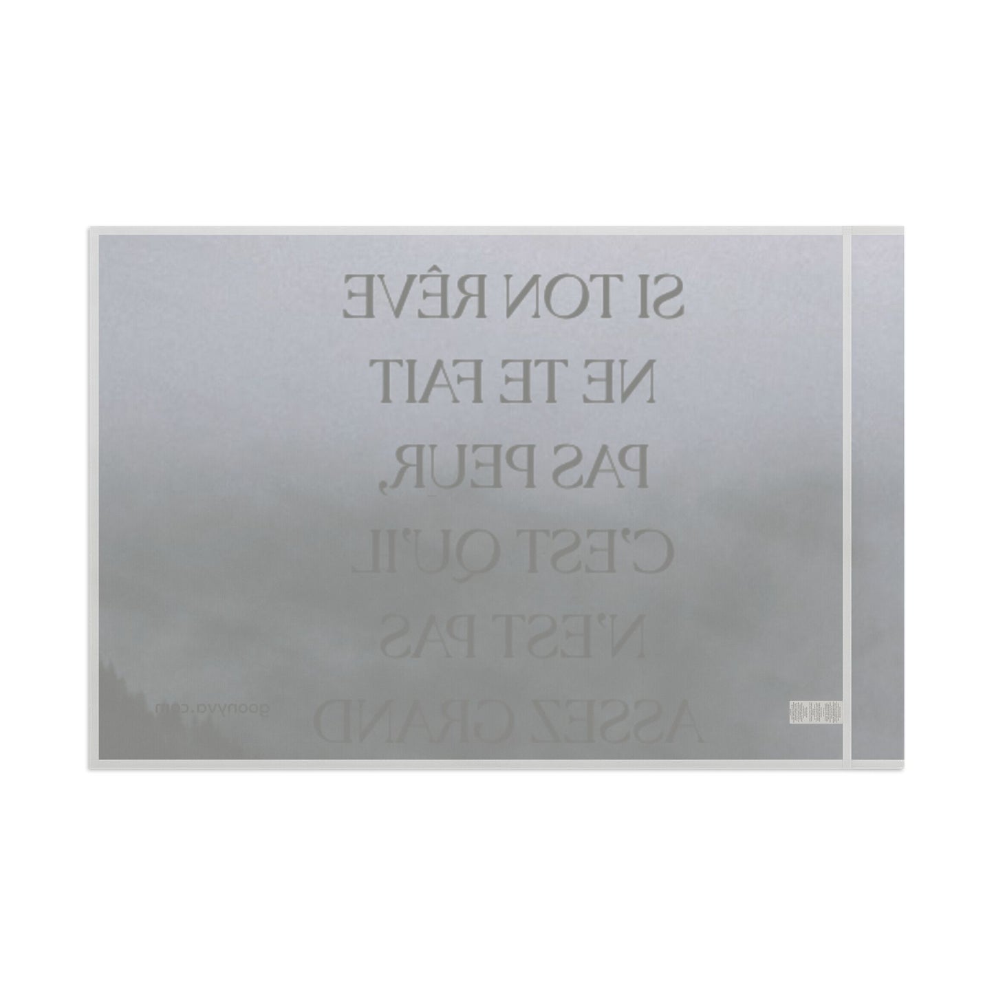 Impression d'art mural de motivation Décoration intérieure inspirante  Œuvre d'art avec citation sur les rêves  Cadeau pour les rêveurs  Décoration murale unique