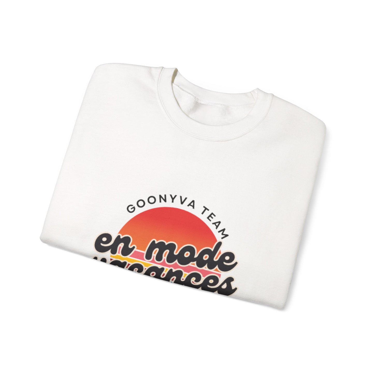 Chandail Col Rond "Chill Vibes" Pour les journées décontractées  Idéal pour la détente douillette  Parfait pour le voyage  Cadeau pour les amis  Style vacances