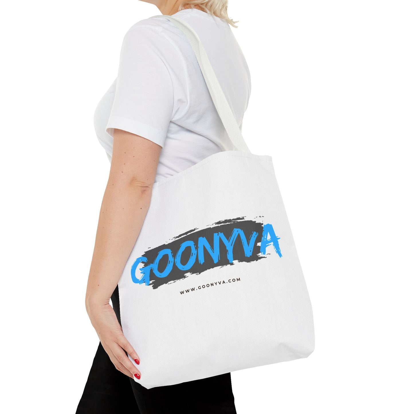 Sac Fourre-Tout Élégant avec Design GOONYVA, Sac Fourre-Tout Quotidien, Sac d'Épicerie Personnalisable, Sac de Transport Tendance, Cadeau pour les Mamans.