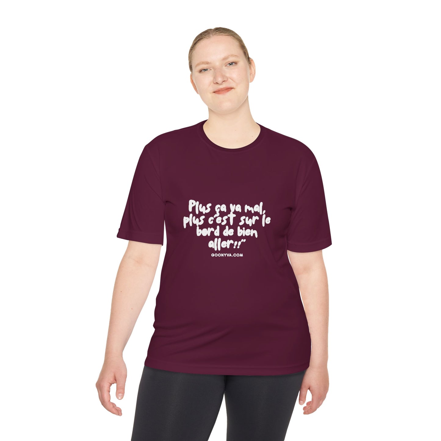 T-shirt Anti-Transpiration Unisexe, Idéal pour l'Entraînement Motivationnel. Vêtement de Sport Mixte et Cadeau Fitness Parfait. Le T-shirt Décontracté pour la Salle de Sport.  Option 3 (Pour des listes ou des mots-clés)