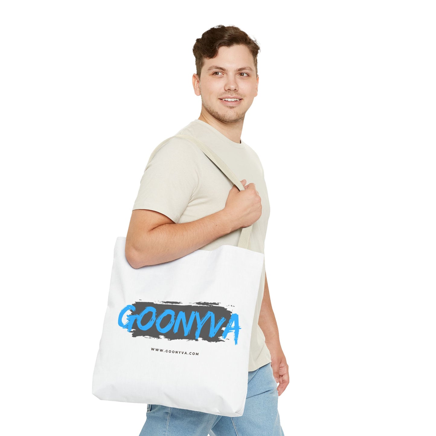Sac Fourre-Tout Élégant avec Design GOONYVA, Sac Fourre-Tout Quotidien, Sac d'Épicerie Personnalisable, Sac de Transport Tendance, Cadeau pour les Mamans.
