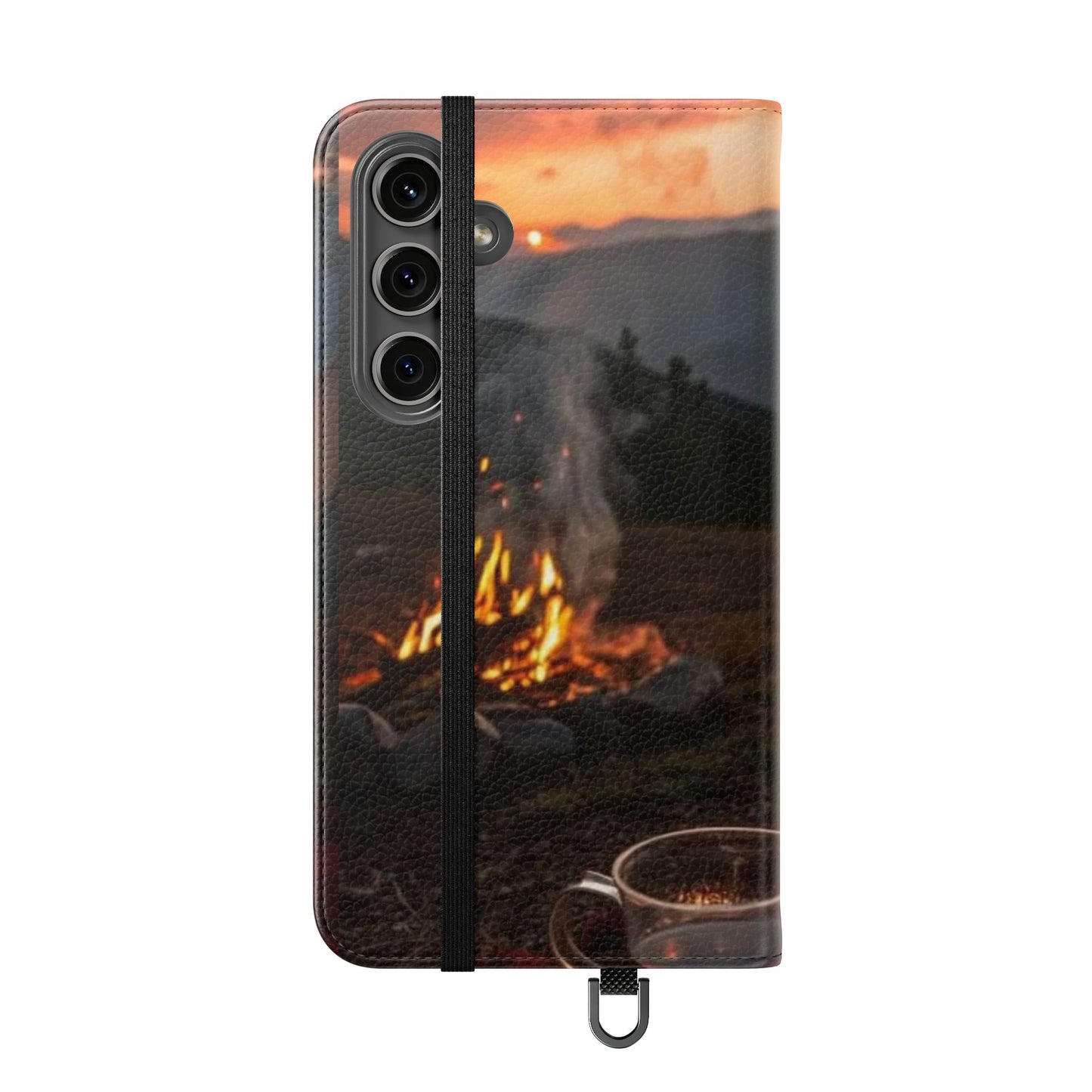 Étuis à Rabat pour Téléphone "Inspiration Nature" Étui portefeuille protecteur  Thème feu de camp  Accessoire stylé pour l'extérieur  Cadeau parfait pour [...]