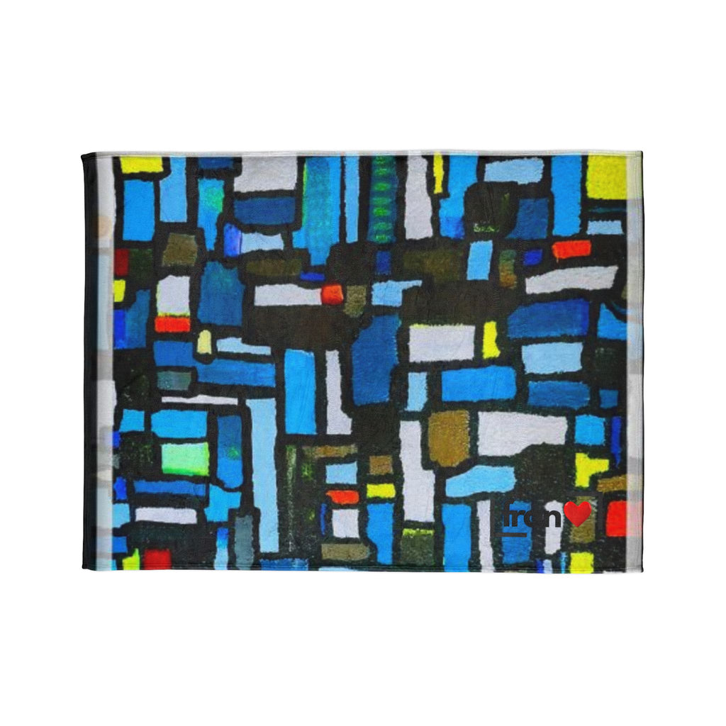 couverture décorative de l'oeuvre Plan de ville 838 de l'artiste peintre Marc Francoeur